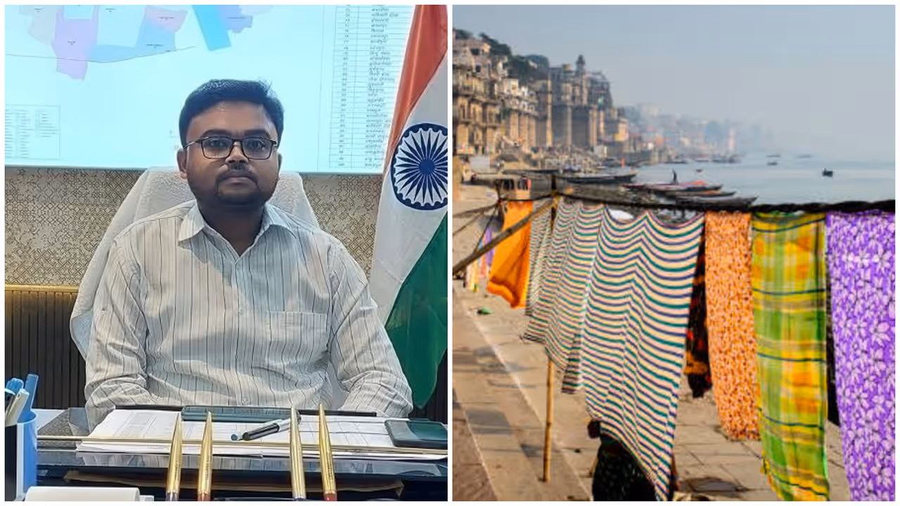 This IAS Officer Turned Discarded Clothes at Varanasi Ghats into 1 Lakh Eco friendly Bags