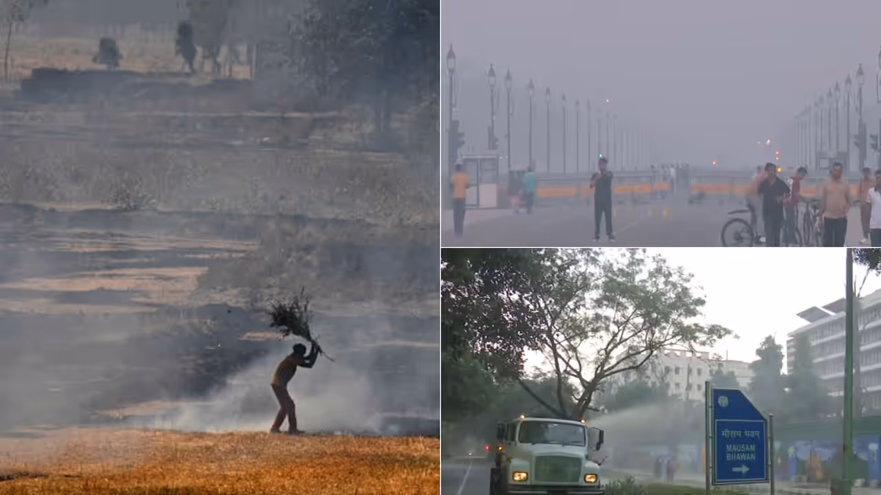 Surge in stubble burning in Punjab sends AQI soaring