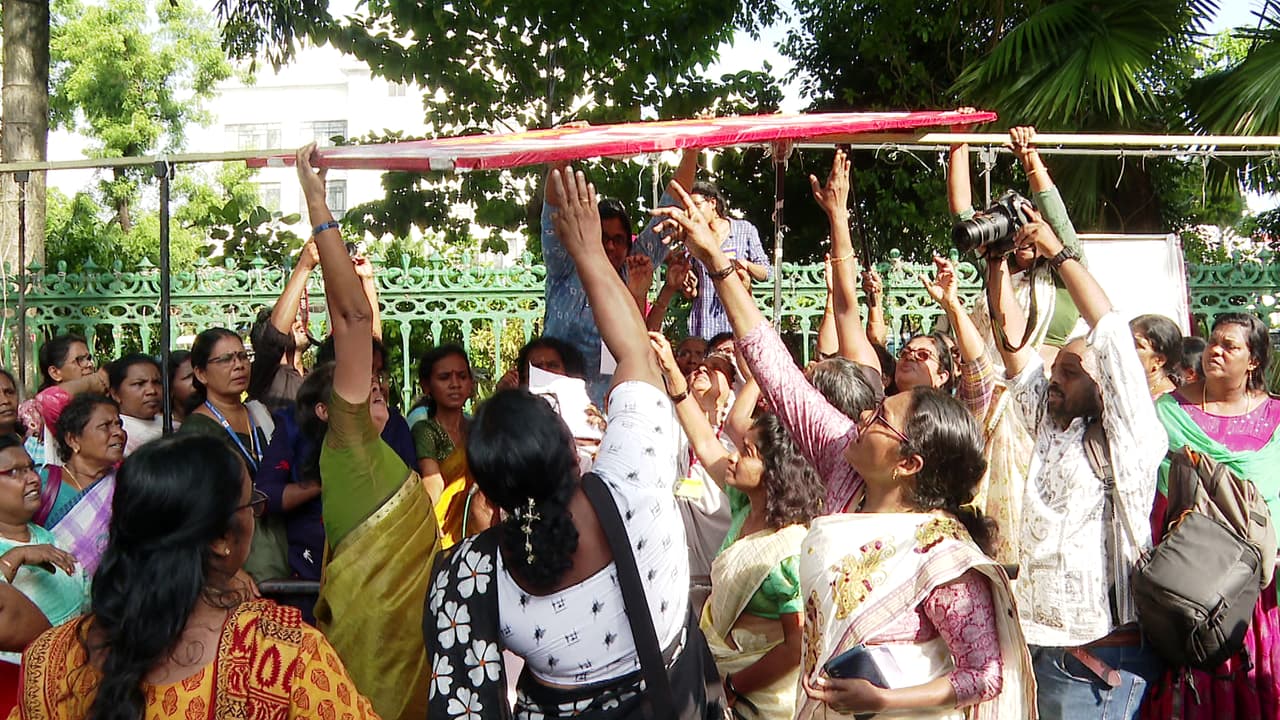 asha protest asha protest