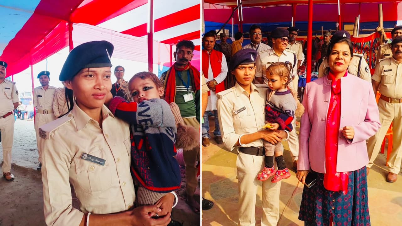 Bihar Polls: Priti Kumari on duty and motherhood