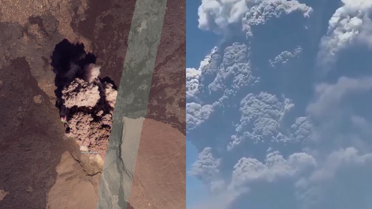 Ethiopia Volcano Ash May Impact Parts of India: Flight Routes Changed, Delhi and Jaipur on Watch Ethiopia Volcano Ash May Impact Parts of India: Flight Routes Changed, Delhi and Jaipur on Watch