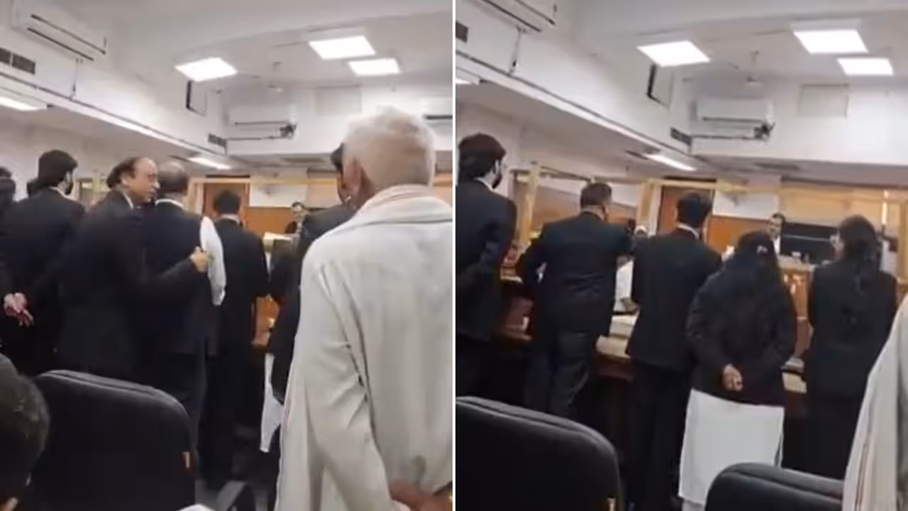 Viral Rohini Court Clash Between Judge And Lawyer Triggers Debate Over Courtroom Decorum Viral Rohini Court Clash Between Judge And Lawyer Triggers Debate Over Courtroom Decorum