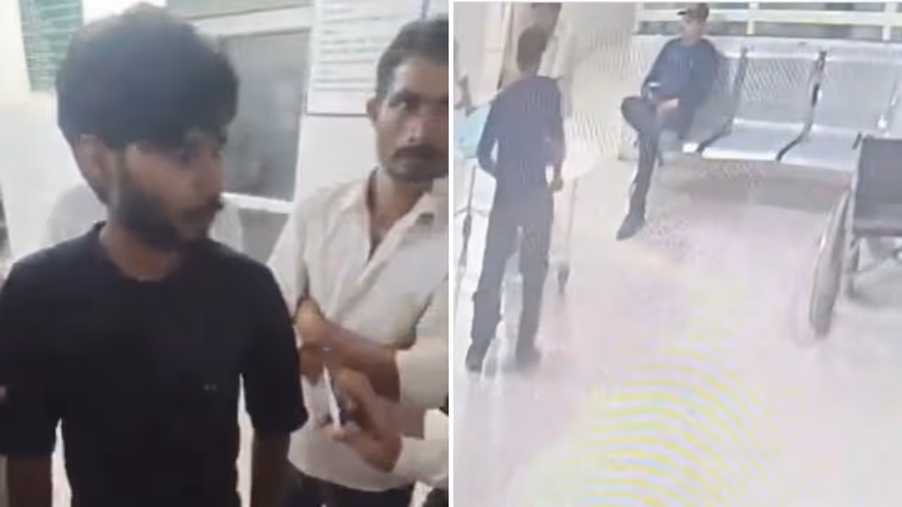 UP Badaun District Hospital Theft Man Steals From Dead Body CCTV Helps Police Recover Dead Woman Gold Earrings UP Badaun District Hospital Theft Man Steals From Dead Body CCTV Helps Police Recover Dead Woman Gold Earrings