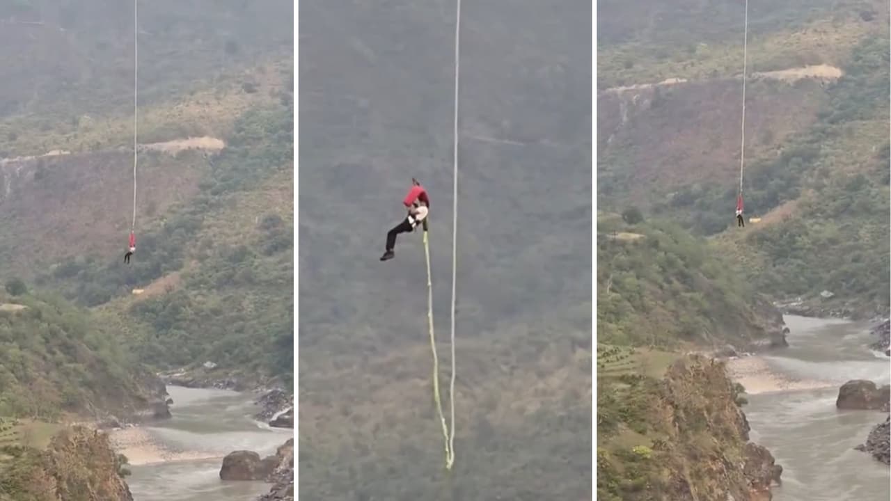 Uttarakhand Bungee Jump Death Devprayag Viral Video Raises Safety Questions After Dehradun Lakshya Rastogi Sudden Death Uttarakhand Bungee Jump Death Devprayag Viral Video Raises Safety Questions After Dehradun Lakshya Rastogi Sudden Death