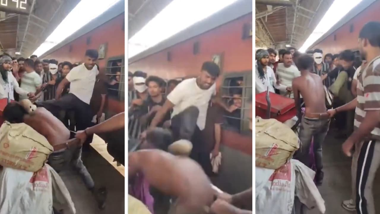 Gwalior Railway Station Assault Man Tied Up and Beaten After Alleged Gold Earring Theft Attempt Gwalior Railway Station Assault Man Tied Up and Beaten After Alleged Gold Earring Theft Attempt