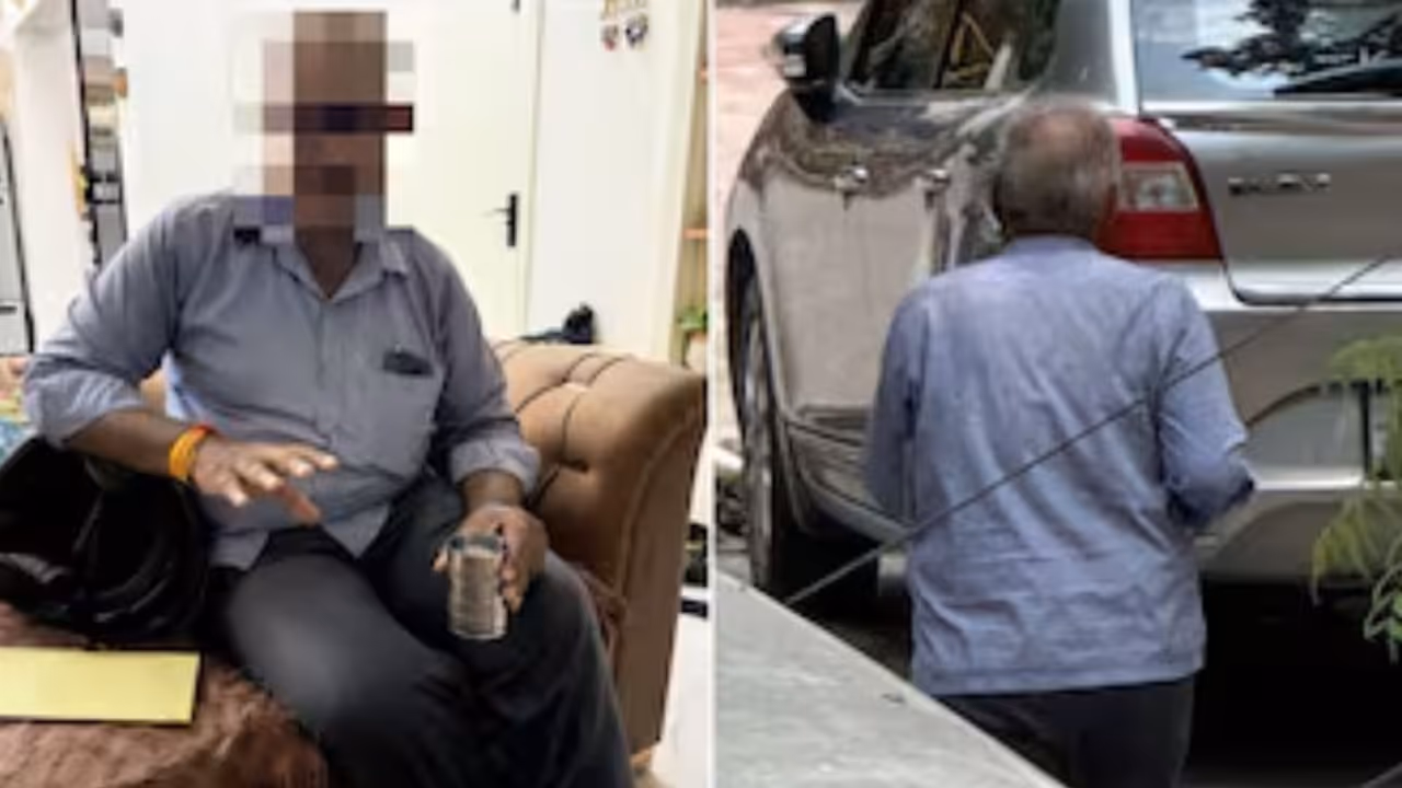 Laid off after 14 years 56 year old Noida man now works as Porter rider Laid off after 14 years 56 year old Noida man now works as Porter rider