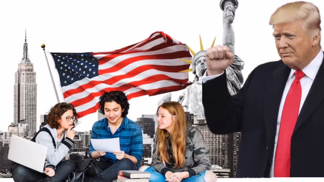 Donald Trump Considers 100000 Doller Fee for Foreign Students to Work in US After Studies rav Donald Trump Considers 100000 Doller Fee for Foreign Students to Work in US After Studies rav