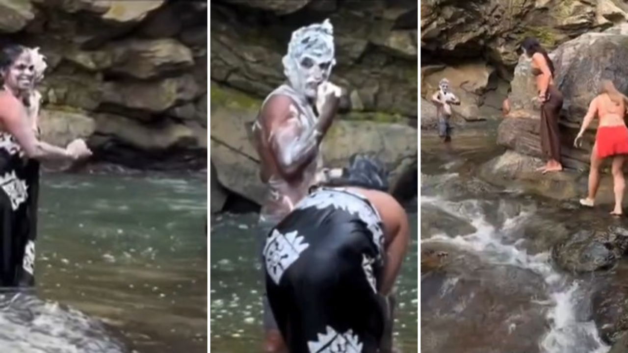 Viral Video of Group Bathing Allegedly in Canadian River Sparks Pollution and Public Behaviour Debate Viral Video of Group Bathing Allegedly in Canadian River Sparks Pollution and Public Behaviour Debate