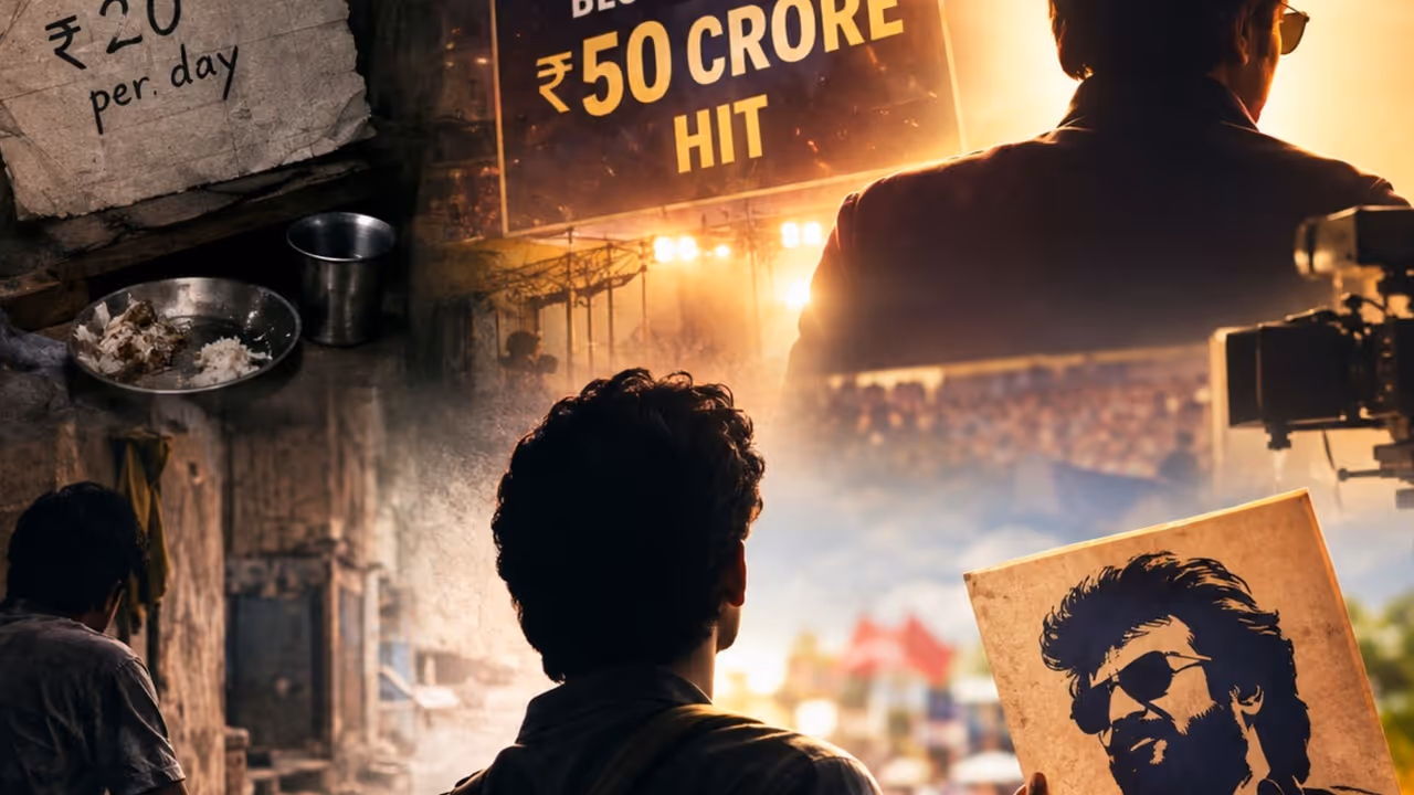 rajinikanth fan soori from rs 20 daily wage to rs 50 crore hits rajinikanth fan soori from rs 20 daily wage to rs 50 crore hits