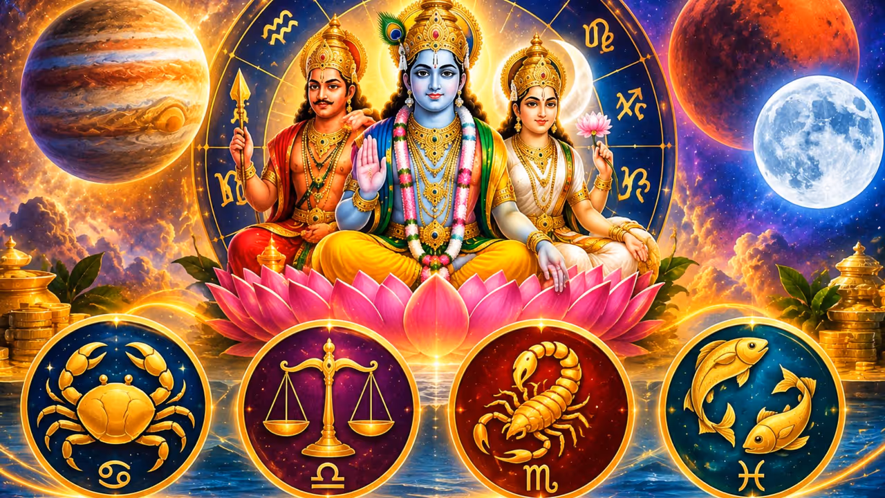 trigrahi yog 2026 october 4 bring good luck to 4 zodiac signs trigrahi yog 2026 october 4 bring good luck to 4 zodiac signs