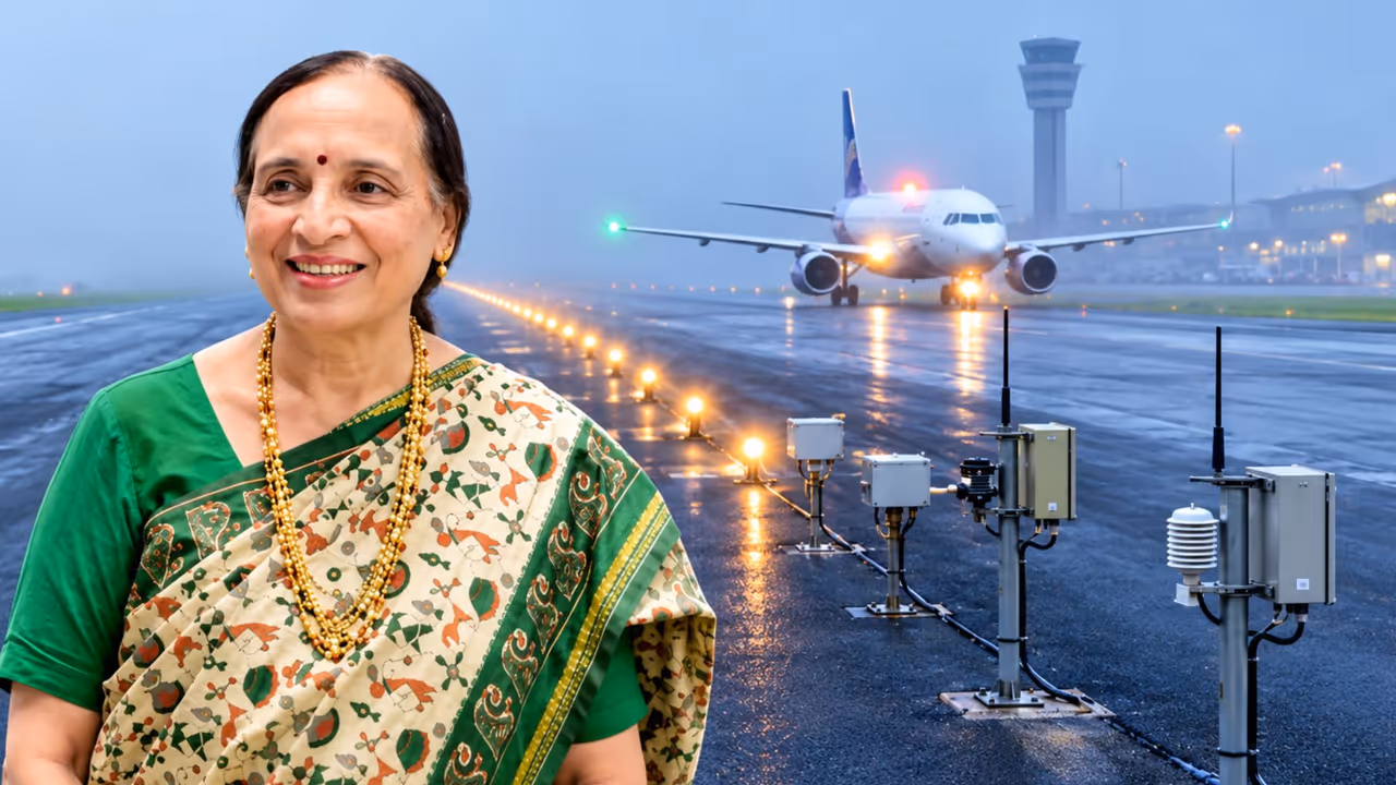 drishti indian runway visibility system scientist shubha venkatesh iyengar drishti indian runway visibility system scientist shubha venkatesh iyengar
