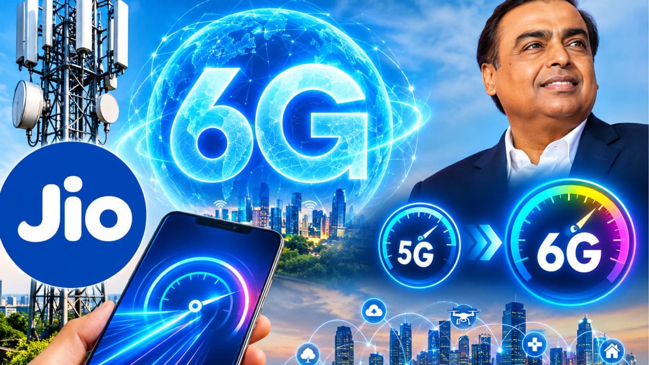 Jio prepares for 6G after 5G Aims for new technology in India by 2030 Jio prepares for 6G after 5G Aims for new technology in India by 2030
