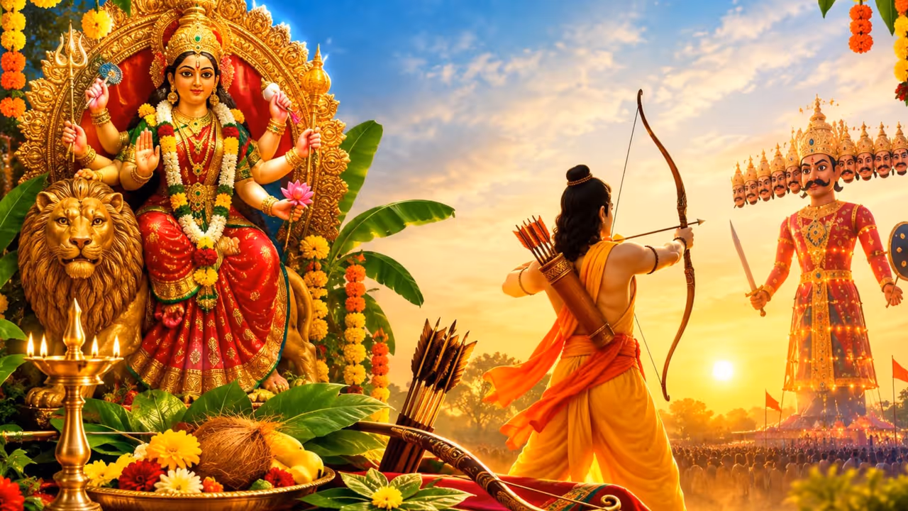 Happy Dasara 2026 Heartwarming Ayudha Puja and Vijayadashami Wishes in Kannada Happy Dasara 2026 Heartwarming Ayudha Puja and Vijayadashami Wishes in Kannada