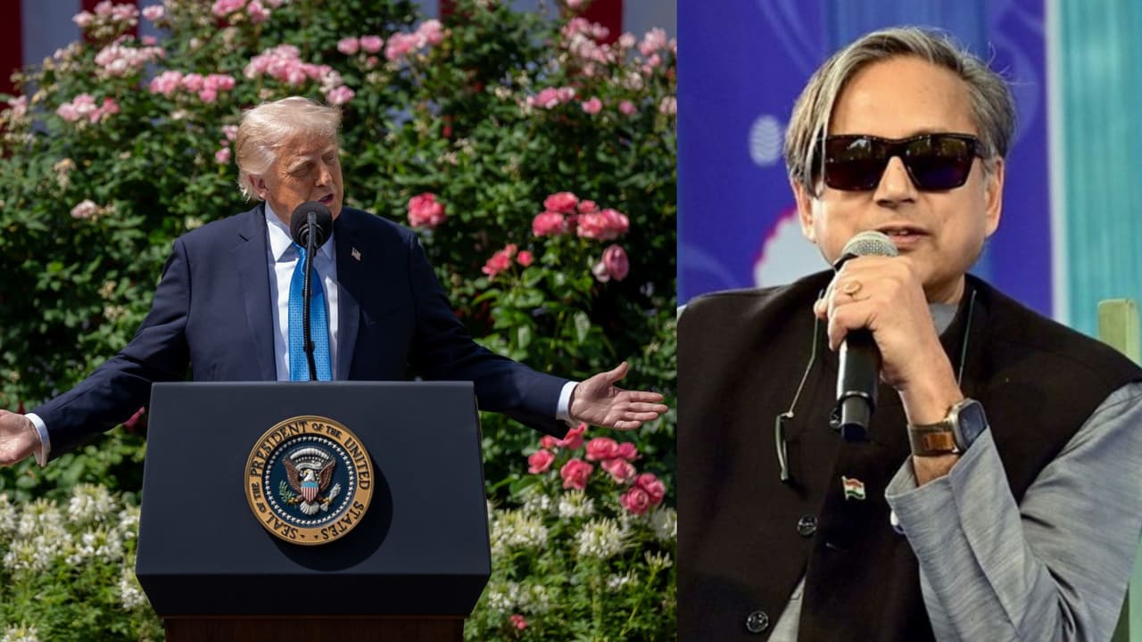 Donald Trump Shashi Tharoor 