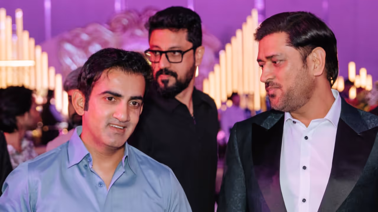 Gautam Gambhir and MS Dhoni