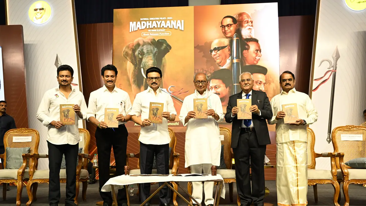 MK Stalin in Book Release MK Stalin in Book Release