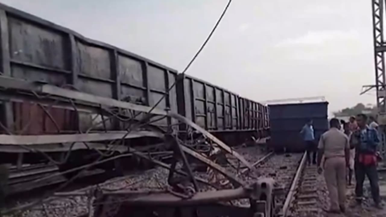 Train Accident at Mainaguri station in North Bengal 