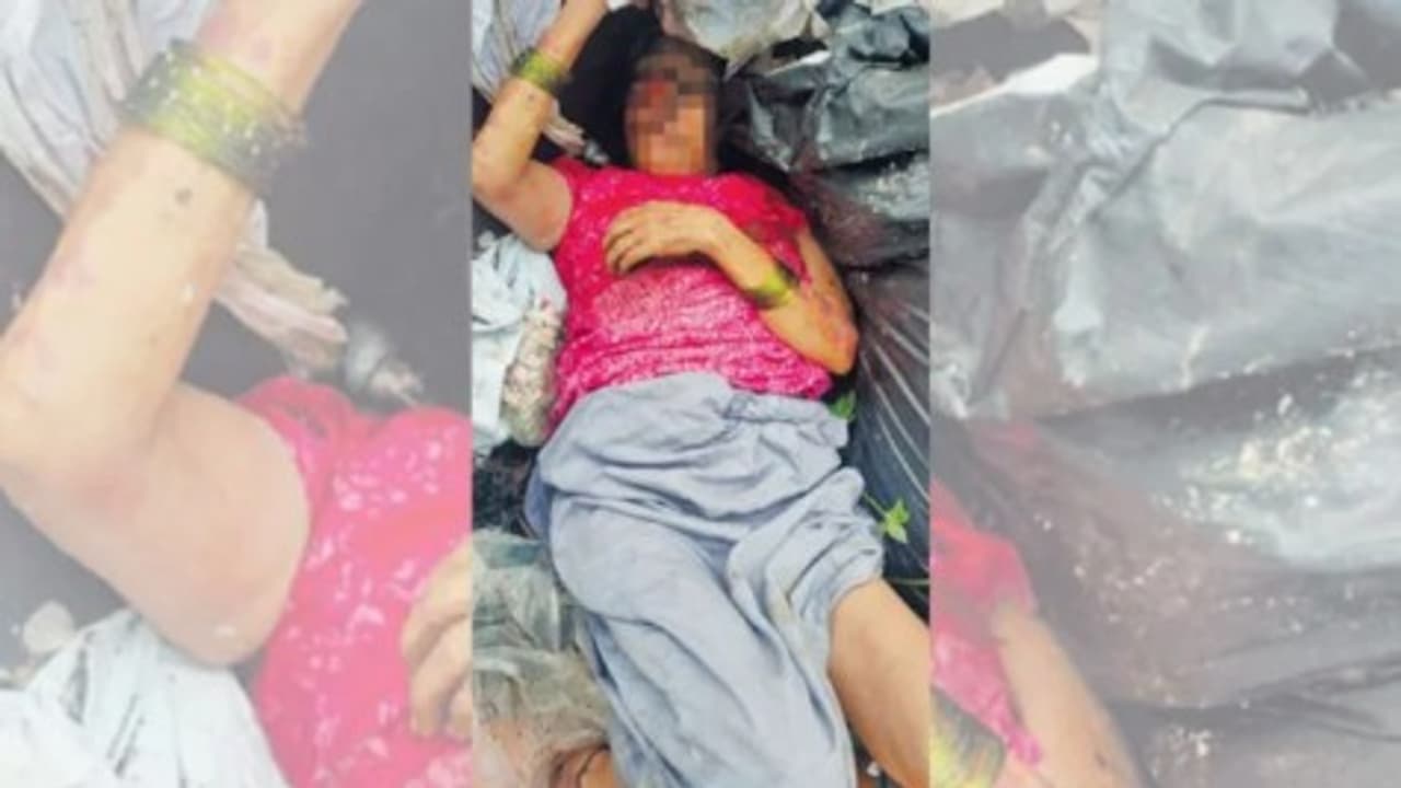 Mumbai Elderly woman suffering from cancer was thrown in the garbage by her grandson Mumbai Elderly woman suffering from cancer was thrown in the garbage by her grandson