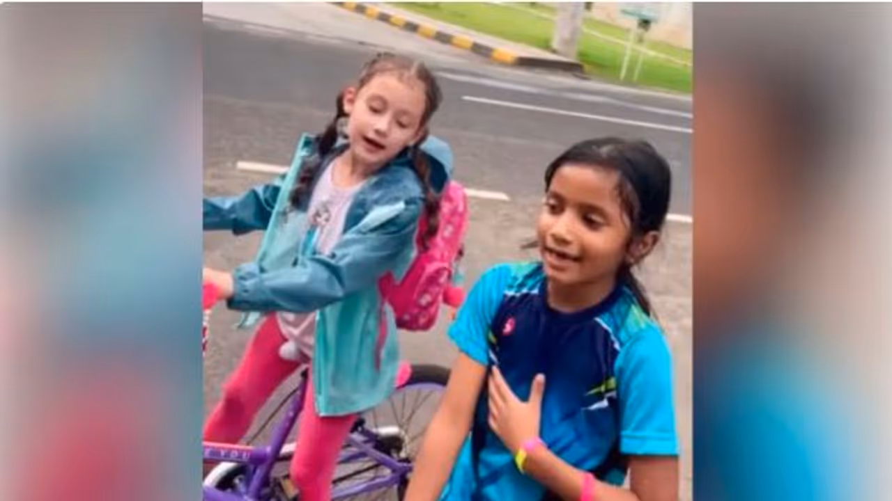 Russian girl sings Kannada song in Bengaluru