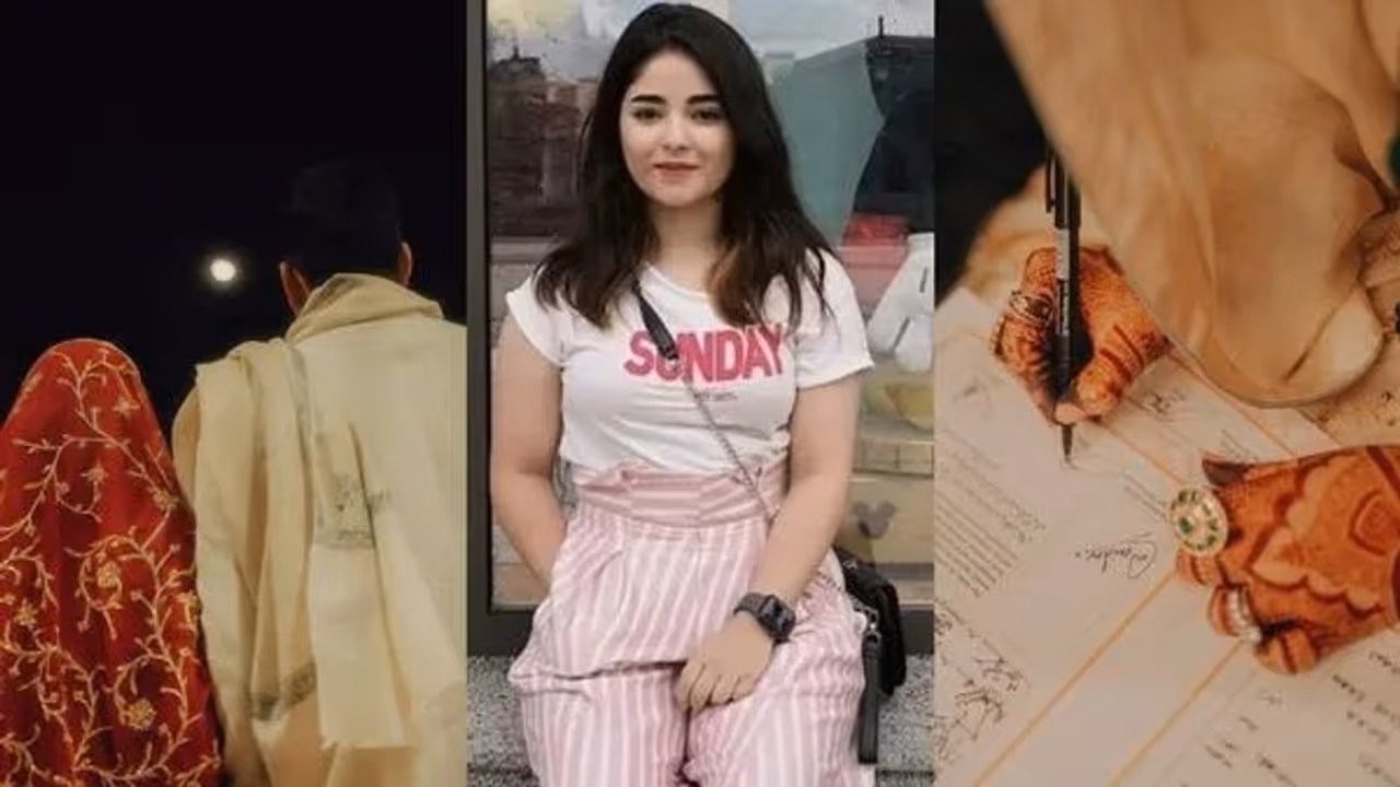 zaira wasim Wedding zaira wasim Wedding