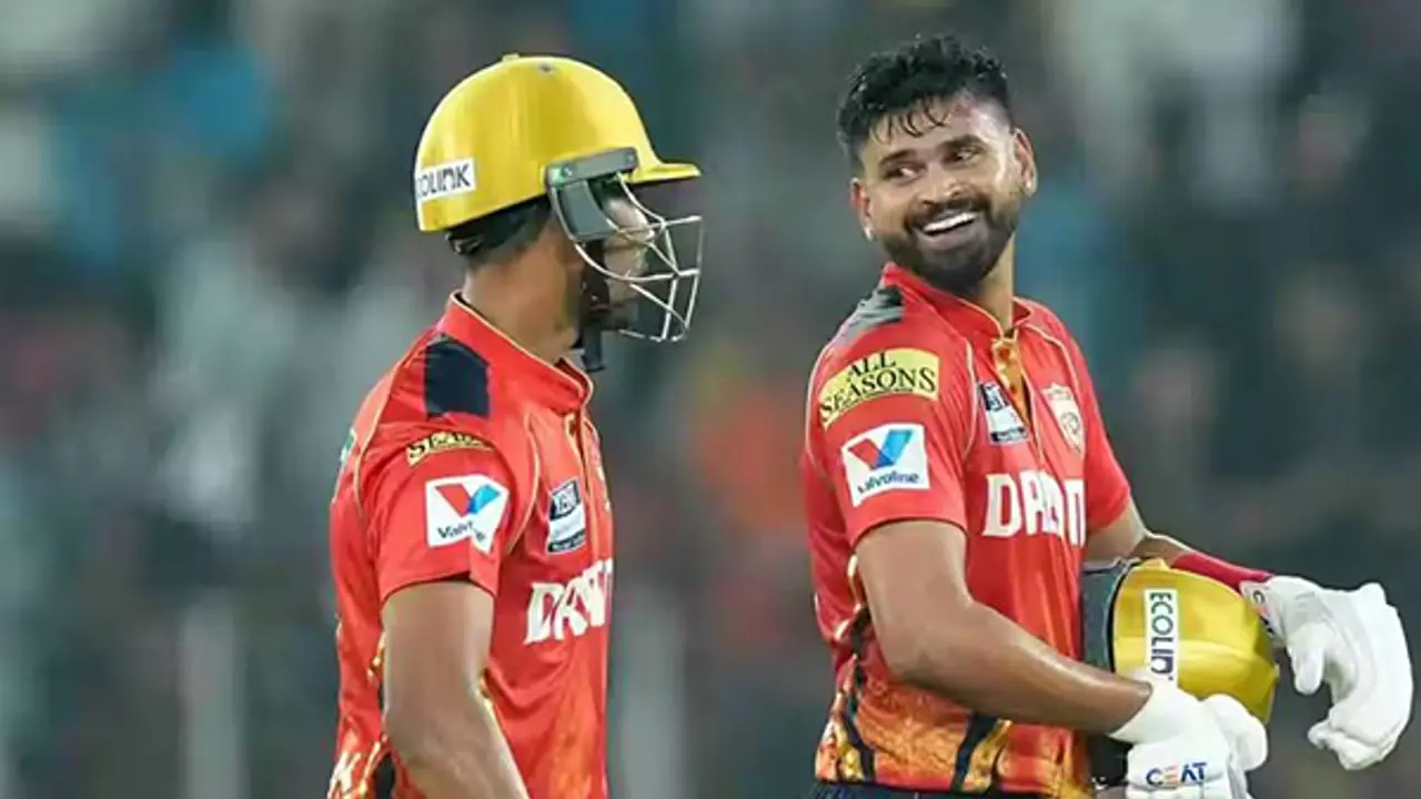 Shashank Singh and Shreyas Iyer (Photo: IPL/BCCI)