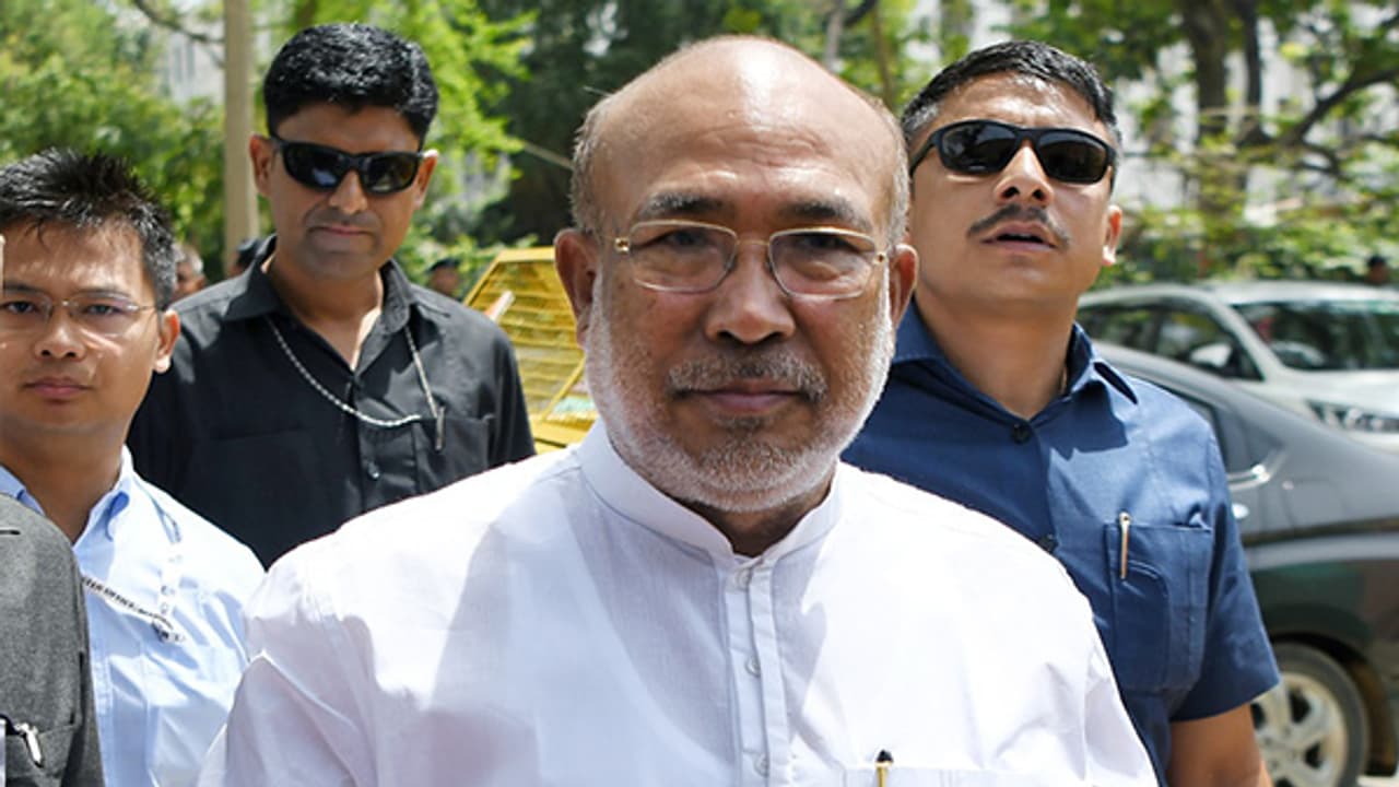 Former Manipur Chief Minister N Biren Singh (File Photo/ANI) Former Manipur Chief Minister N Biren Singh (File Photo/ANI)