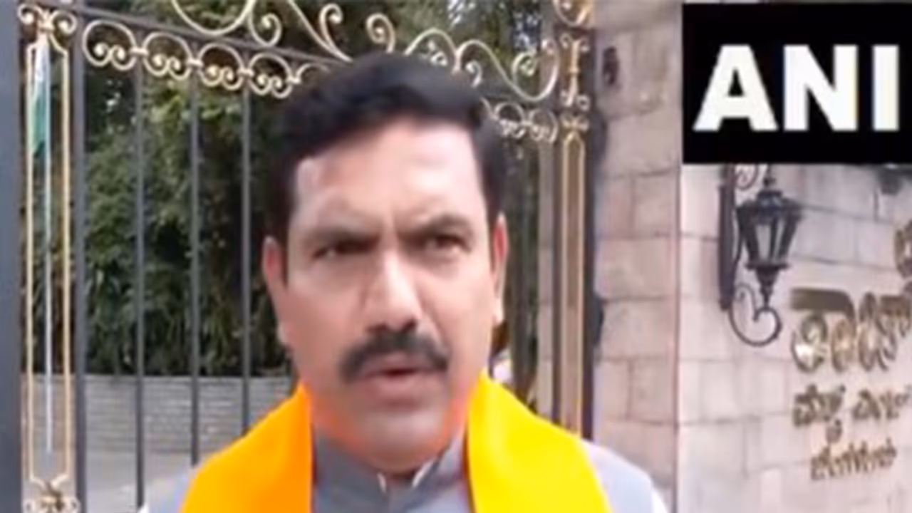 Karnataka BJP State President BY Vijayendra (Photo/ANI)