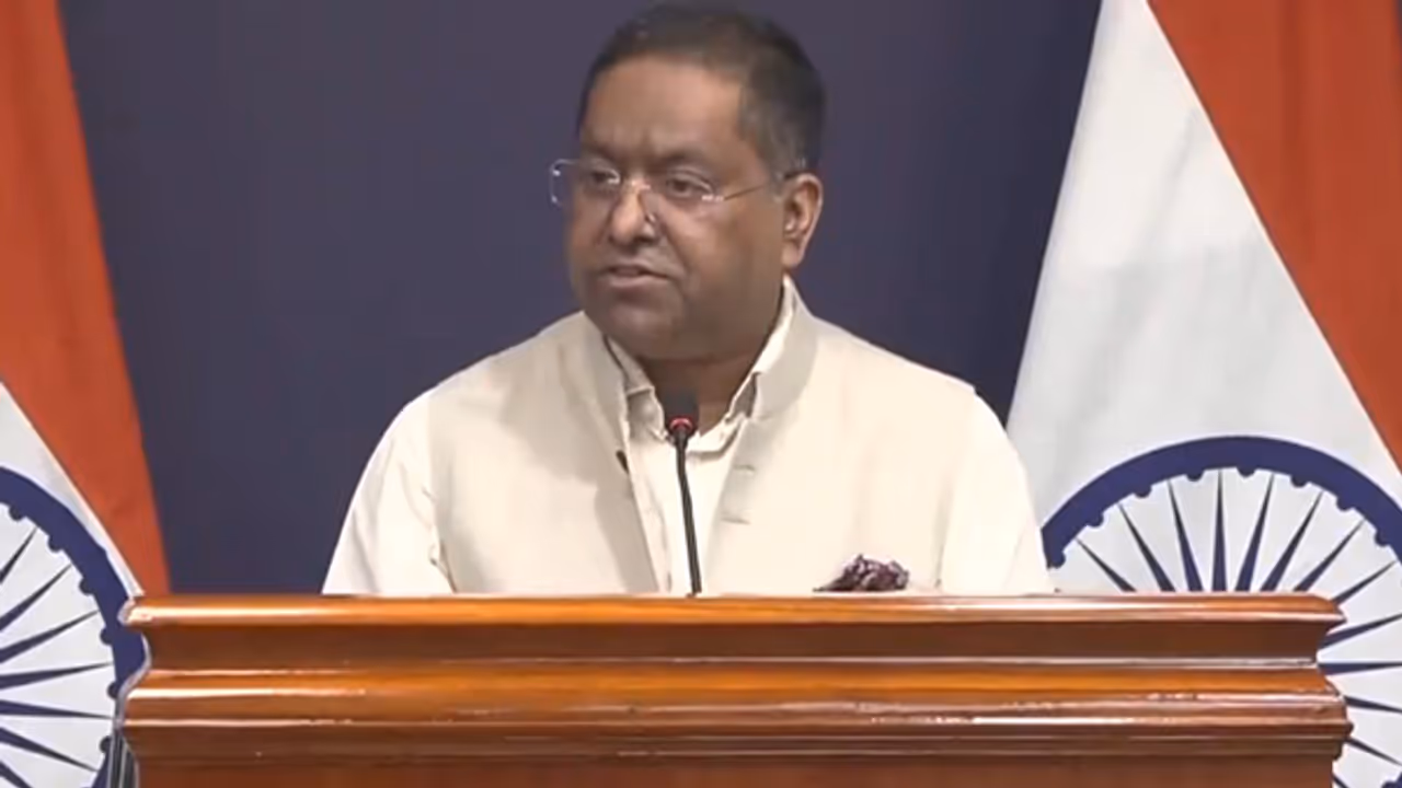 MEA Spokesperson Randhir Jaiswal (Photo/ANI)