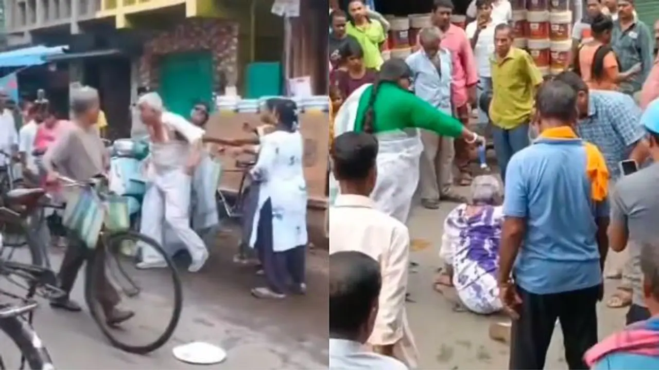 TMC Leader Baby Koley Brutally Beats Senior CPIM leader