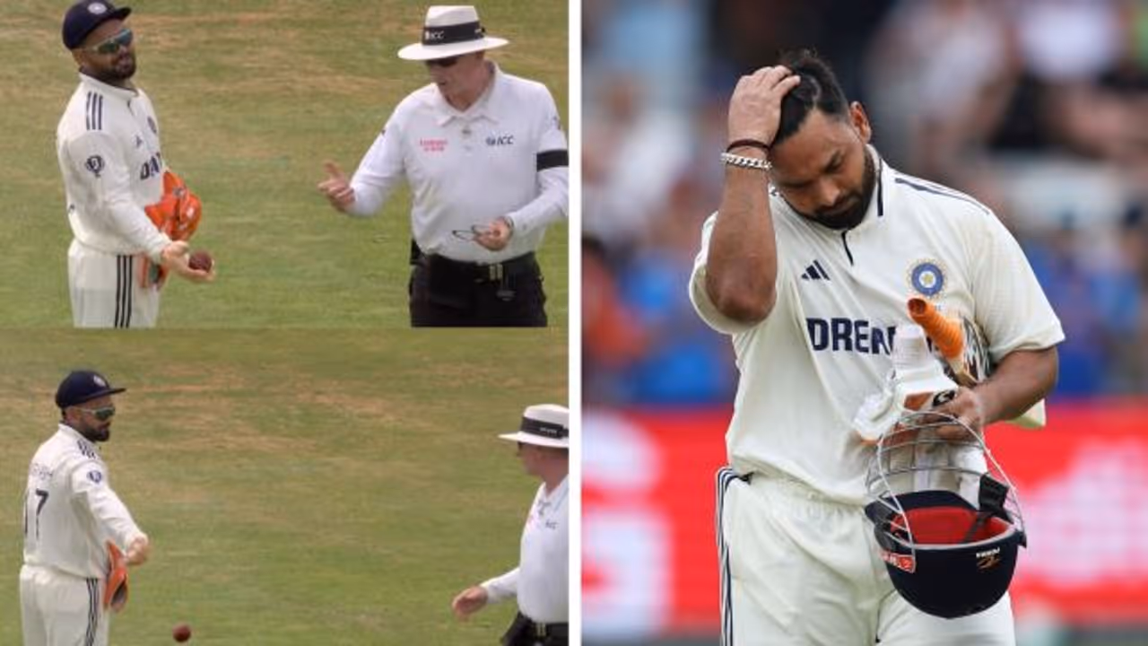 ENG vs IND: Rishabh Pant reprimanded for his dissent with on field umpire during Headingley Test