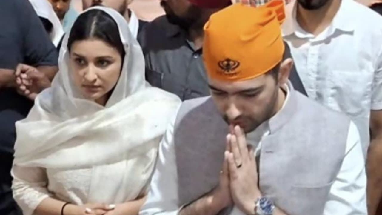 Parineeti Chopra and Raghav Chadha Parineeti Chopra and Raghav Chadha