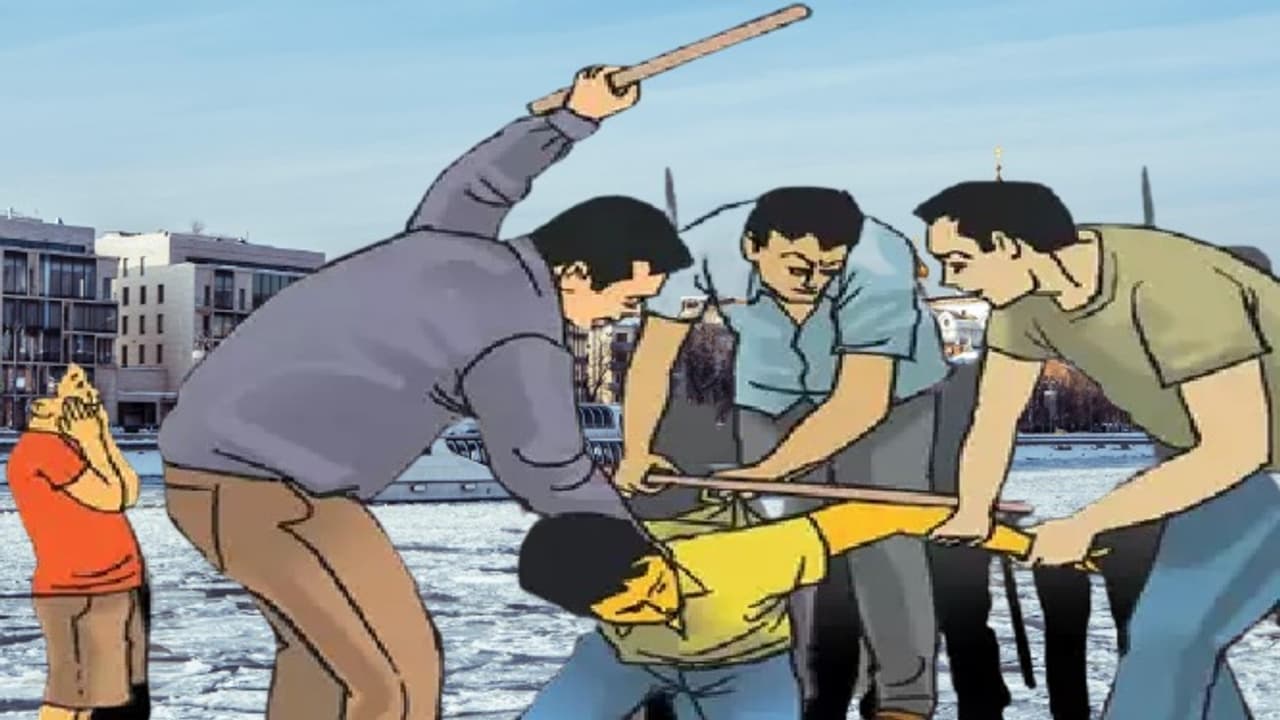 clashed between student and shopkeepers clashed between student and shopkeepers