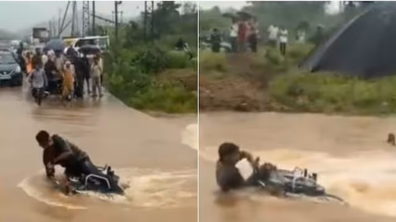 Rajasthan flood video Rajasthan flood video