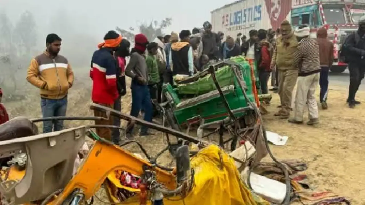 Horrific road accident