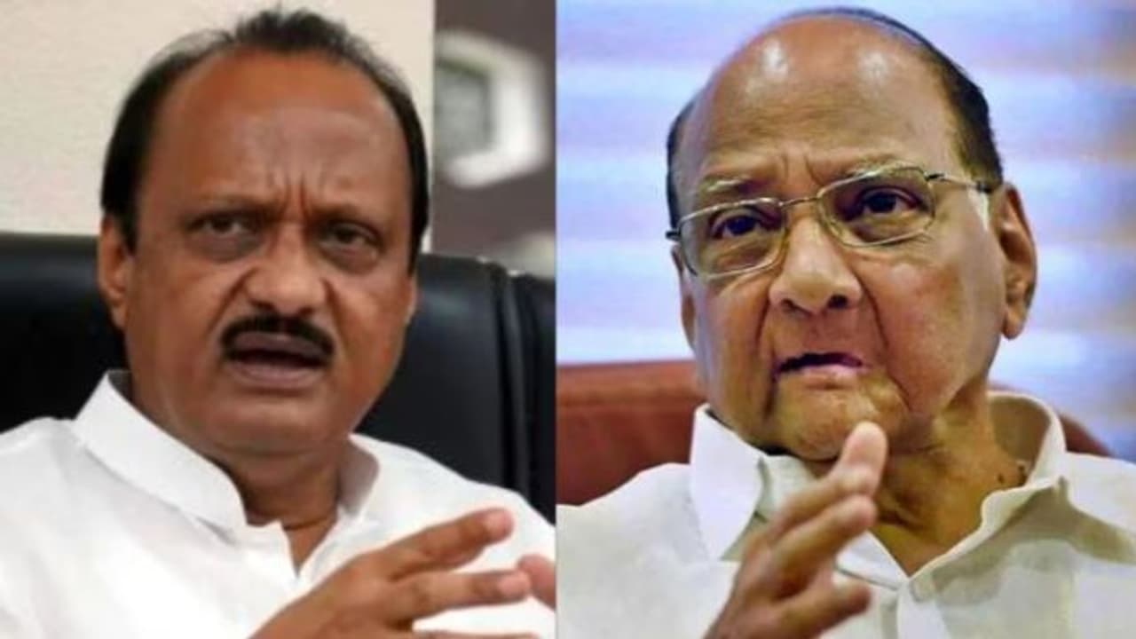 sharad pawar and ajit pawar 