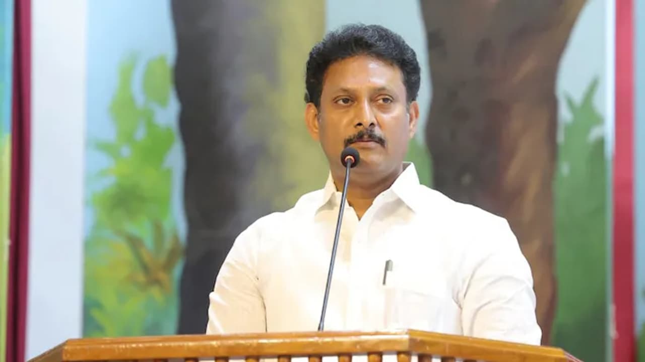 Tamil Nadu Minister Anbil Mahesh Tamil Nadu Minister Anbil Mahesh