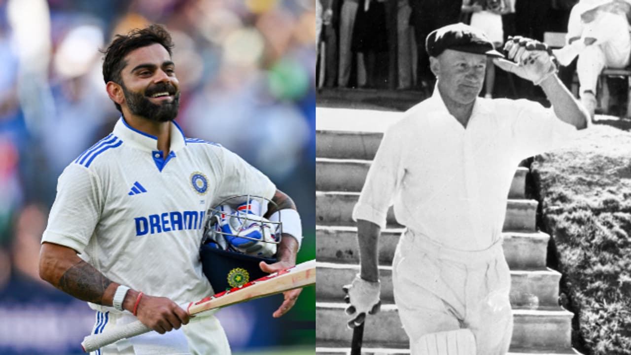 Virat Kohli and Don Bradman Virat Kohli and Don Bradman