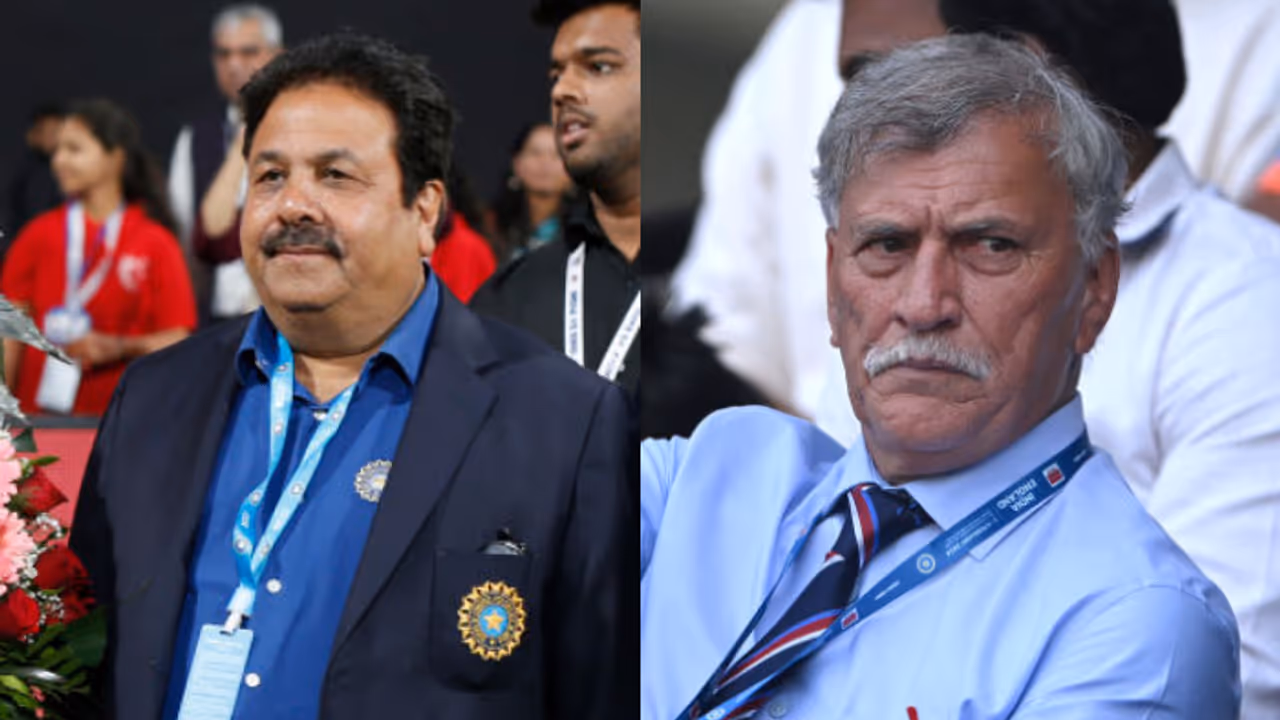 Rajiv Shukla and Roger Binny