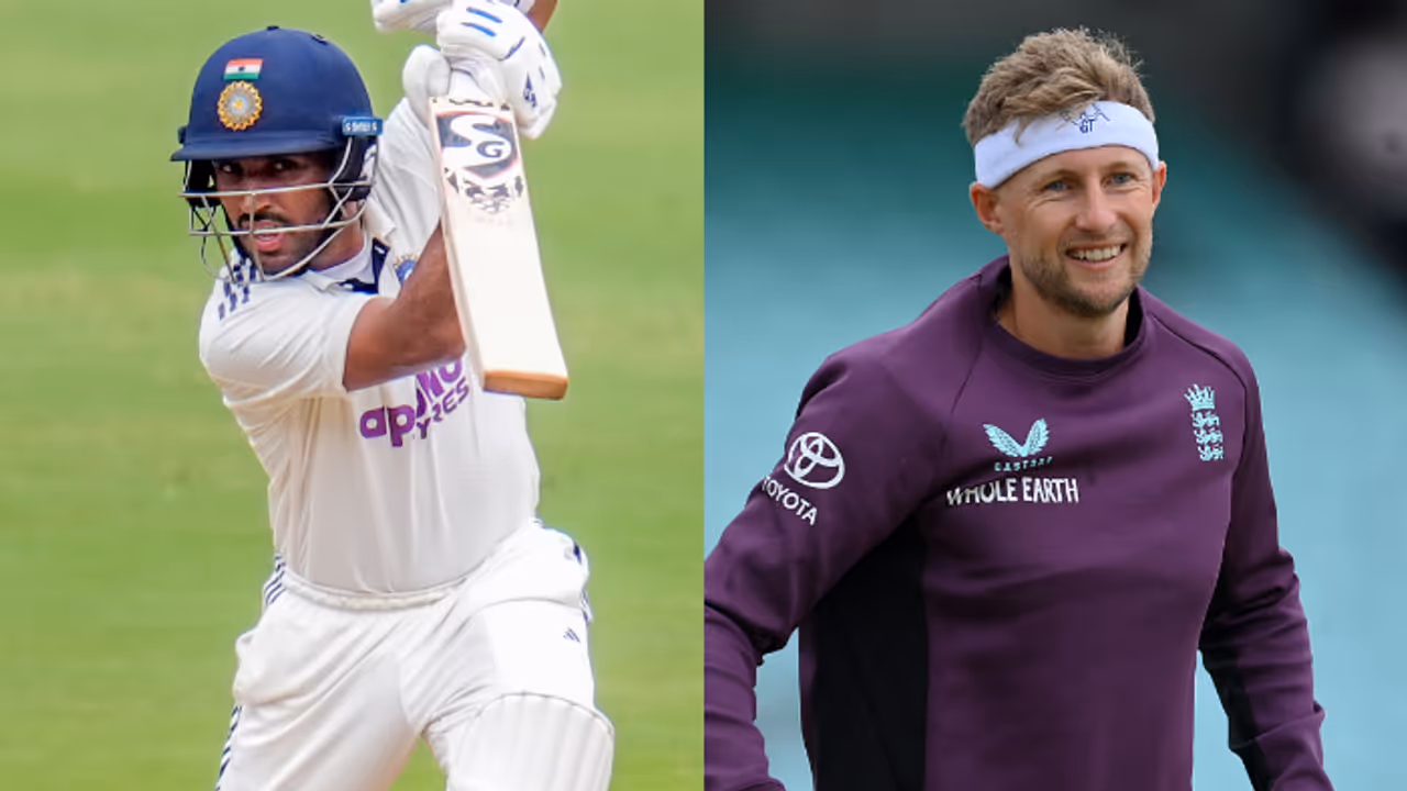 Dhruv Jurel and Joe Root