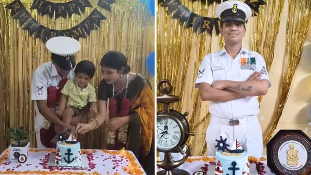 ‘Welcome Home, My Hero’: Navy Officer's Wife Plans Emotional Welcome After His 15 Years Of Service ‘Welcome Home, My Hero’: Navy Officer's Wife Plans Emotional Welcome After His 15 Years Of Service