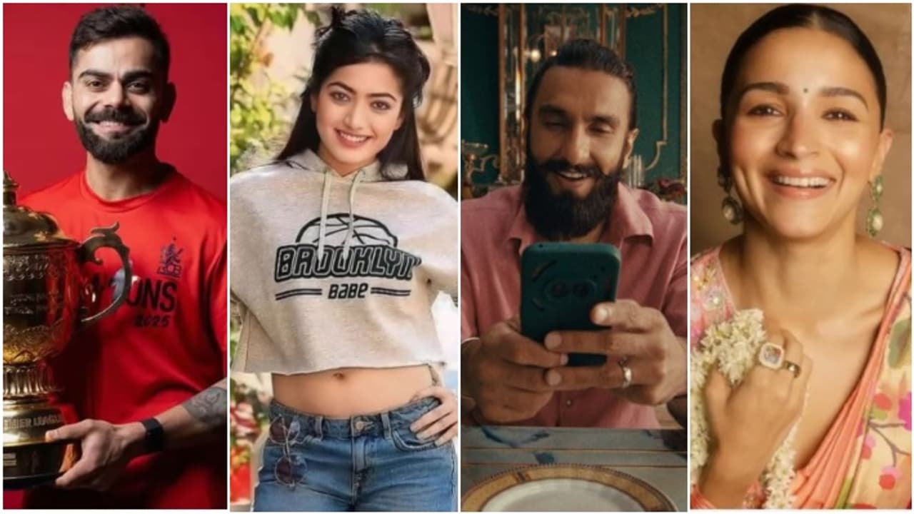 Virat Kohli Alia Bhatt Rashmika Mandanna Ranveer Singh Virat Kohli Alia Bhatt Rashmika Mandanna Ranveer Singh
