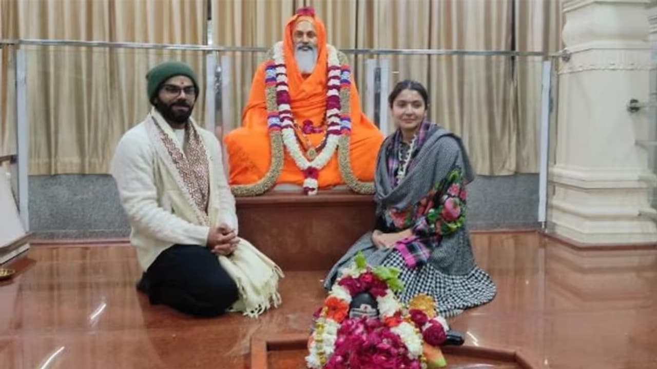 Virat Kohli and Anushka Sharma visited Rishikesh