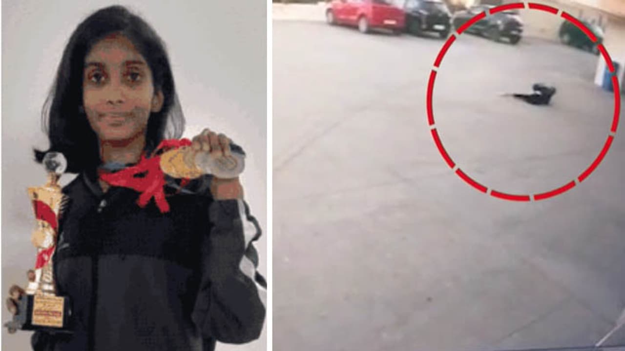 jodhpurnews 14 year old girl fell down from 18th floor of multi story building death on the spot