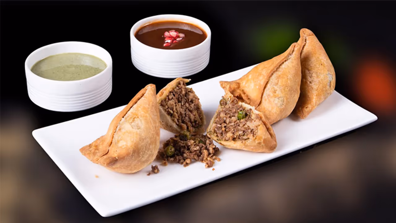 vegetarian Soya keema samosa recipe vegetarian Soya keema samosa recipe