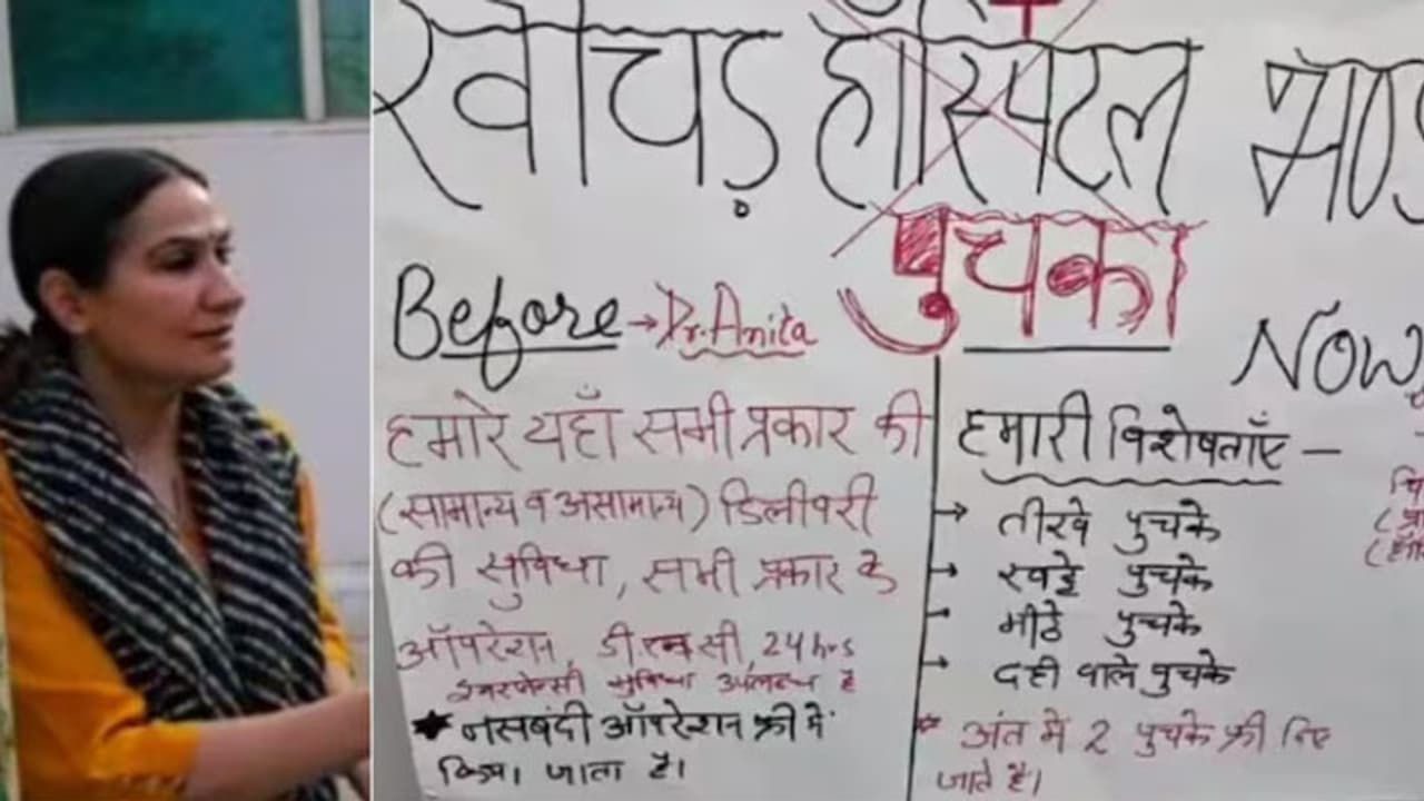 sikar news doctors protest a female doctor selling golgappa against right to health bill on Government of Rajasthan sikar news doctors protest a female doctor selling golgappa against right to health bill on Government of Rajasthan