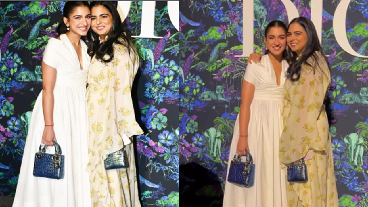 Radhika merchant and isha ambani latest pics