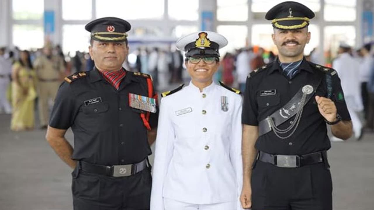 jodhpur news kavita naila became a lieutenant in the Indian Navy 
