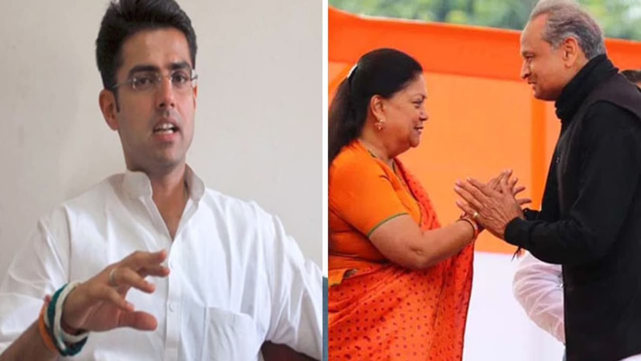 Sachin Pilot made a big disclosure for Ashok Gehlot and Vasundhara Raje Sachin Pilot made a big disclosure for Ashok Gehlot and Vasundhara Raje