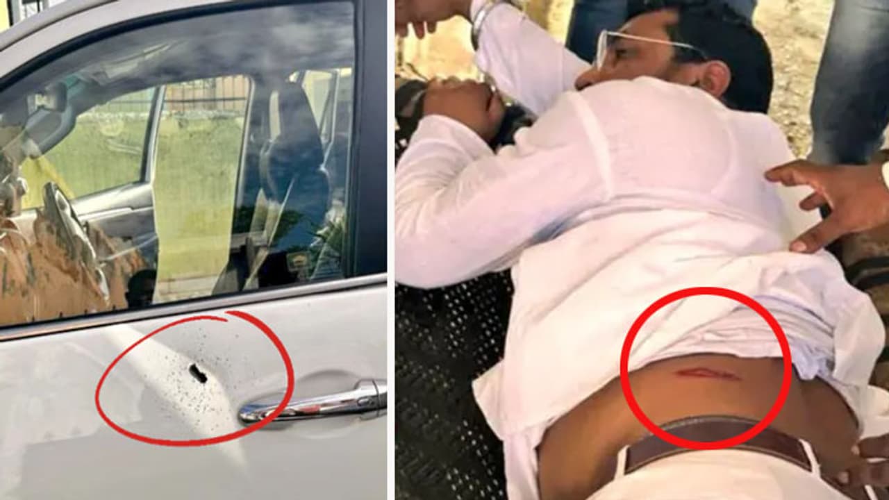 saharanpur news attack on bhim army chief chandrashekhar azad in deoband