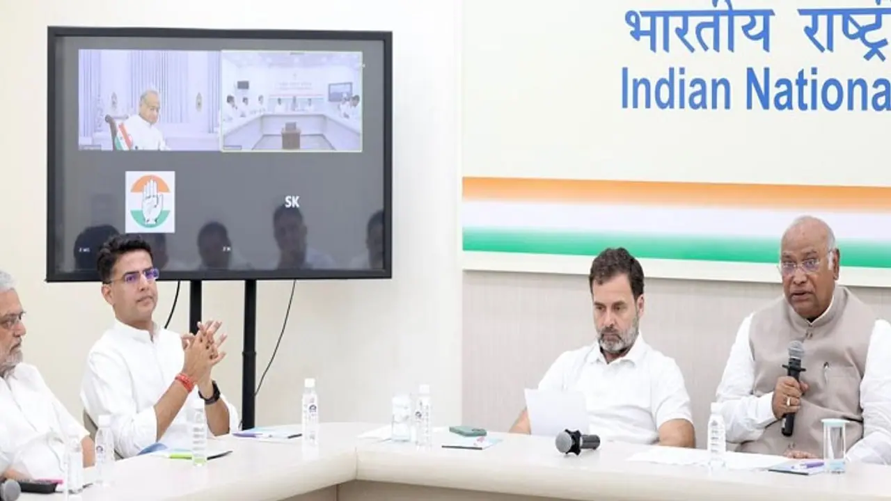  Delhi Congress meeting begins for Sachin Pilot vs Ashok Gehlot